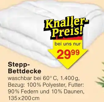 Jawoll Stepp Bettdecke Angebot