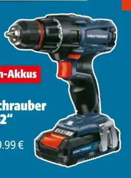 Hagebau Kraftronic Akku-Bohrschrauber KT-AS 18 Li-2 Angebot