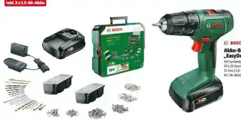 Hagebau Bosch Akku-Bohrschrauber-Set EasyDrill 18V-40 Angebot