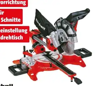 Hagebau Einhell Zug-Kapp-Gehrungssäge TC-SM 2131/2 Dual Angebot
