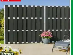Hagebau Mr. Gardener Bohlenzaun Ibiza Angebot