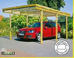 Hagebau Mr. Gardener Carport mit Flachdach Angebot