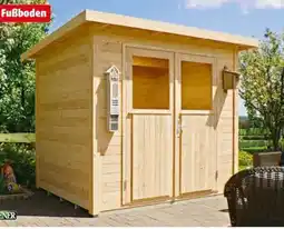 Hagebau Mr. Gardener Blockbohlenhaus Melbourne Angebot