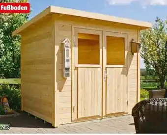 Hagebau Mr. Gardener Blockbohlenhaus Melbourne Angebot