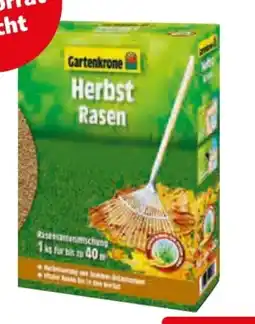 Hagebau Gartenkrone Herbstrasen Angebot