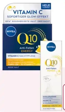 Rossmann Nivea Q10 Anti-Falten Energy Nachtpflege Angebot