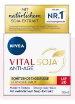 Rossmann Nivea Vital Soja Anti-Age Tagespflege LSF 30 Angebot