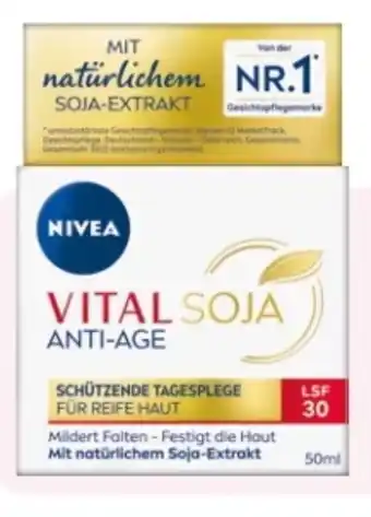 Rossmann Nivea Vital Soja Anti-Age Tagespflege LSF 30 Angebot