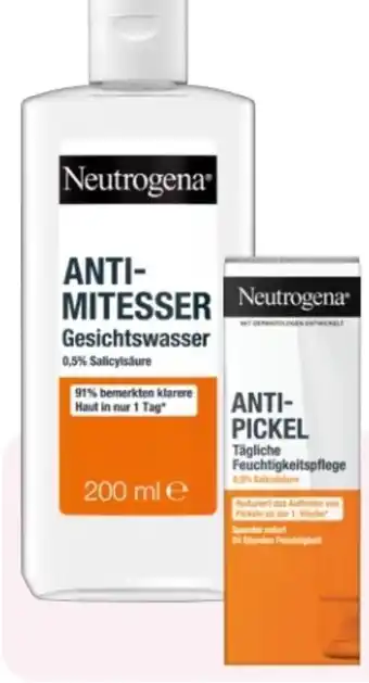Rossmann Neutrogena Anti-Mitesser Gesichtswasser Angebot