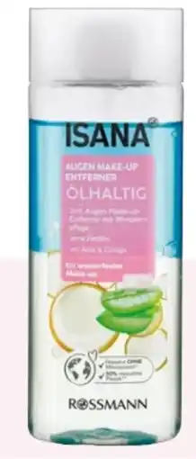 Rossmann Isana Ölhaltiger Augen Make-up Entferner Angebot