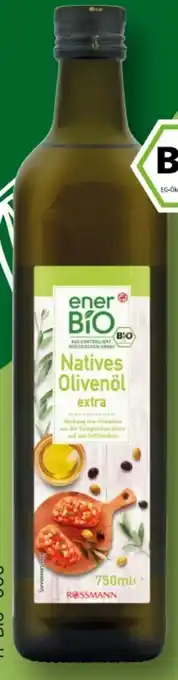 Rossmann enerBiO Natives Olivenöl Extra Angebot