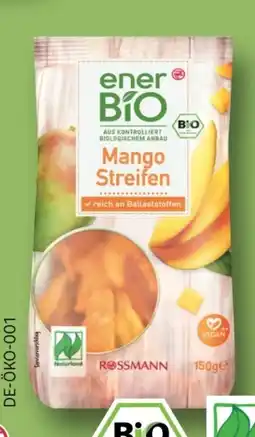 Rossmann enerBiO Mango Streifen Angebot