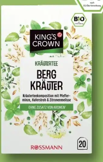 Rossmann King's Crown Kräutertee Angebot