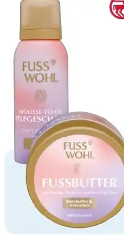 Rossmann Fusswohl Mousse-To-Oil Pflegeschaum Angebot