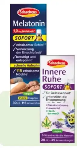 Rossmann Schaebens Melatonin Sofort Spray Angebot
