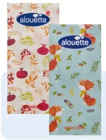 Rossmann Alouette Motiv-Servietten Angebot