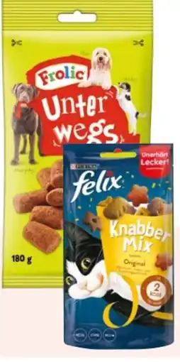 Rossmann Purina Felix Knabber Mix Katzensnacks Angebot