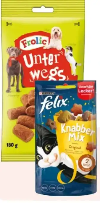 Rossmann Purina Felix Knabber Mix Katzensnacks Angebot