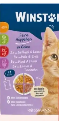 Rossmann Winston Feine Häppchen Katzennahrung Angebot