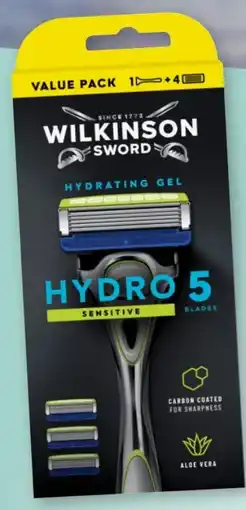 Rossmann Wilkinson Sword Hydro 5 Sensitive Angebot