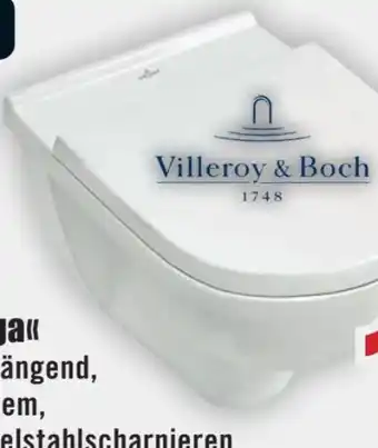 B1 Discount Baumarkt Villeroy & Boch WC-Komplettset O.novo/Targa Angebot