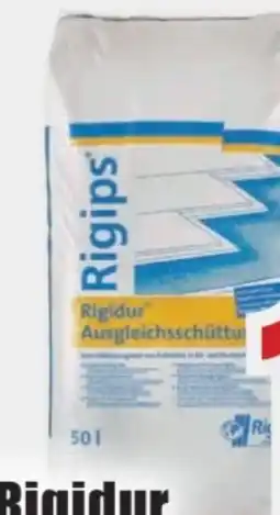 B1 Discount Baumarkt Rigips Rigidur Ausgleichsschüttung Angebot