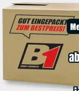 B1 Discount Baumarkt B1 Umzugskarton Angebot