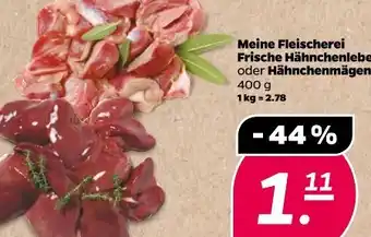 NETTO Meine Fleischerei Hähnchenleber Angebot