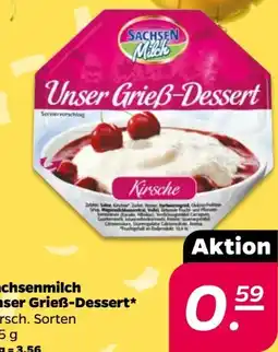 NETTO Sachsenmilch Unser Grieß-Dessert Kirsche Angebot