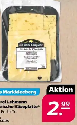 NETTO Käse Lehmann Sächsische Käseplatte Angebot