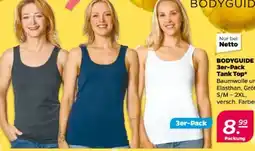 NETTO Bodyguide 3er-Pack Tank Tops Angebot