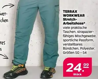 NETTO Terrax Workwear Herren Stretch Arbeitshose Angebot