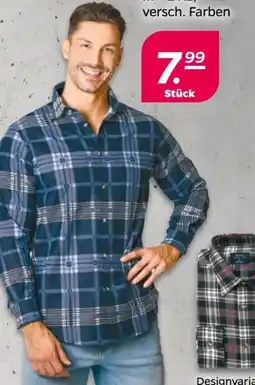 NETTO Herren Arbeits Flanellhemd Angebot