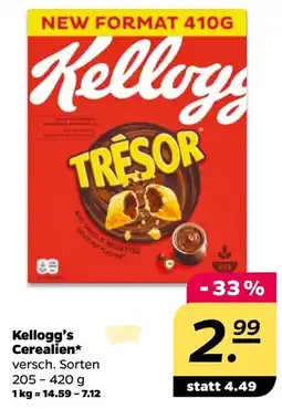 NETTO Kellogg's Tresor Angebot