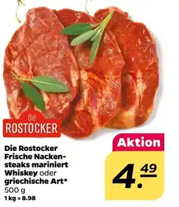 NETTO Die Rostocker Spanferkel-Nackensteaks mariniert Angebot