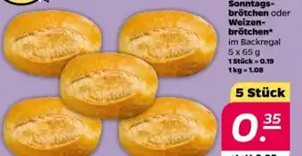 NETTO Netto Backstube Weizenbrötchen Angebot