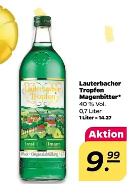 NETTO Ernst F. Ullmann Lauterbacher Tropfen Magenbitter Angebot