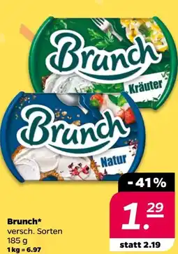 NETTO Brunch Brotaufstrich Natur Angebot