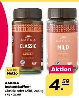 NETTO Amora Instandkaffee Classic Angebot