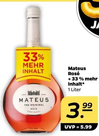 NETTO Sogrape Vinhos Mateus The Original Rose Angebot