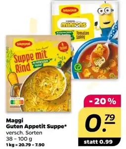 NETTO Maggi Guten Appetit Suppe mit Rind Angebot