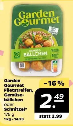NETTO Garden Gourmet Vegetarische Gemüsebällchen Angebot