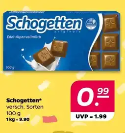 NETTO Trumpf Schogetten Edel-Alpenvollmilch Angebot