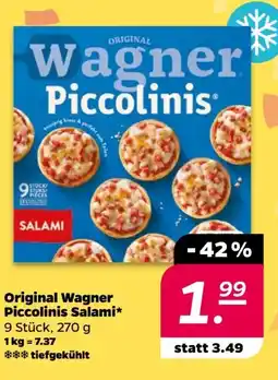 NETTO Original Wagner Steinofen Piccolinis Salami Angebot