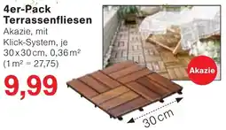 Jawoll 4er-Pack Terrassenfliesen Angebot