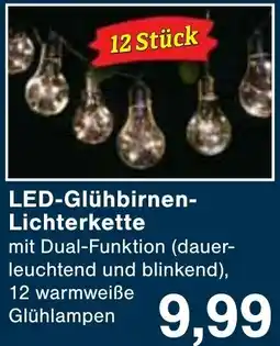 Jawoll LED-Glühbirnen Lichterkette Angebot