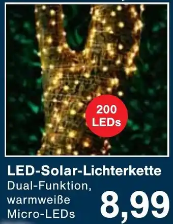 Jawoll LED-Solar-Lichterkette Angebot