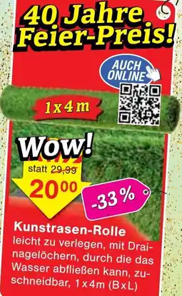 Jawoll Kunstrasen-Rolle Angebot