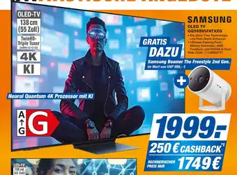 Expert Samsung oled tv gq55s95fatxzg Angebot