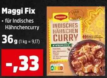 Thomas Philipps Maggi fix für indisches hähnchencurry Angebot